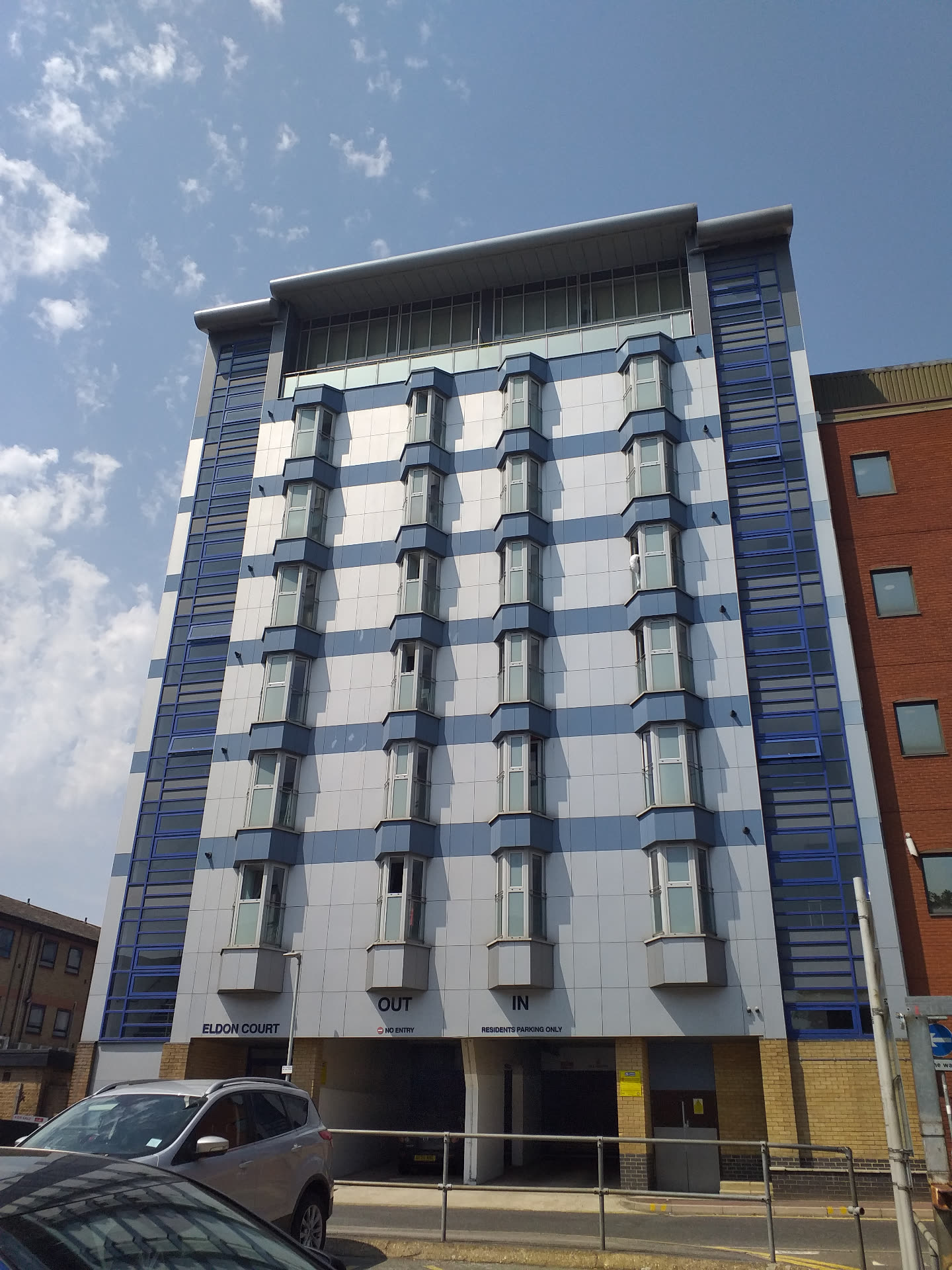 Residential apartment block in East London under block management by East Valley Properties