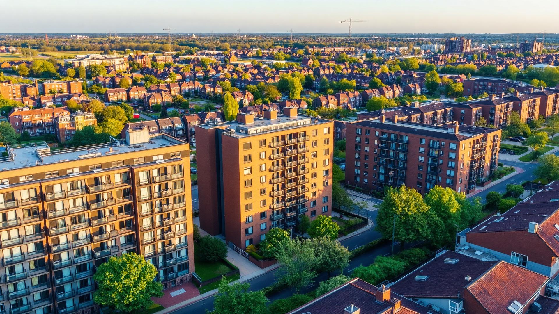 London residential buildings representing the rental market reforms
